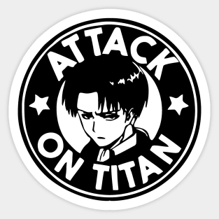 attack on titan anime Sticker